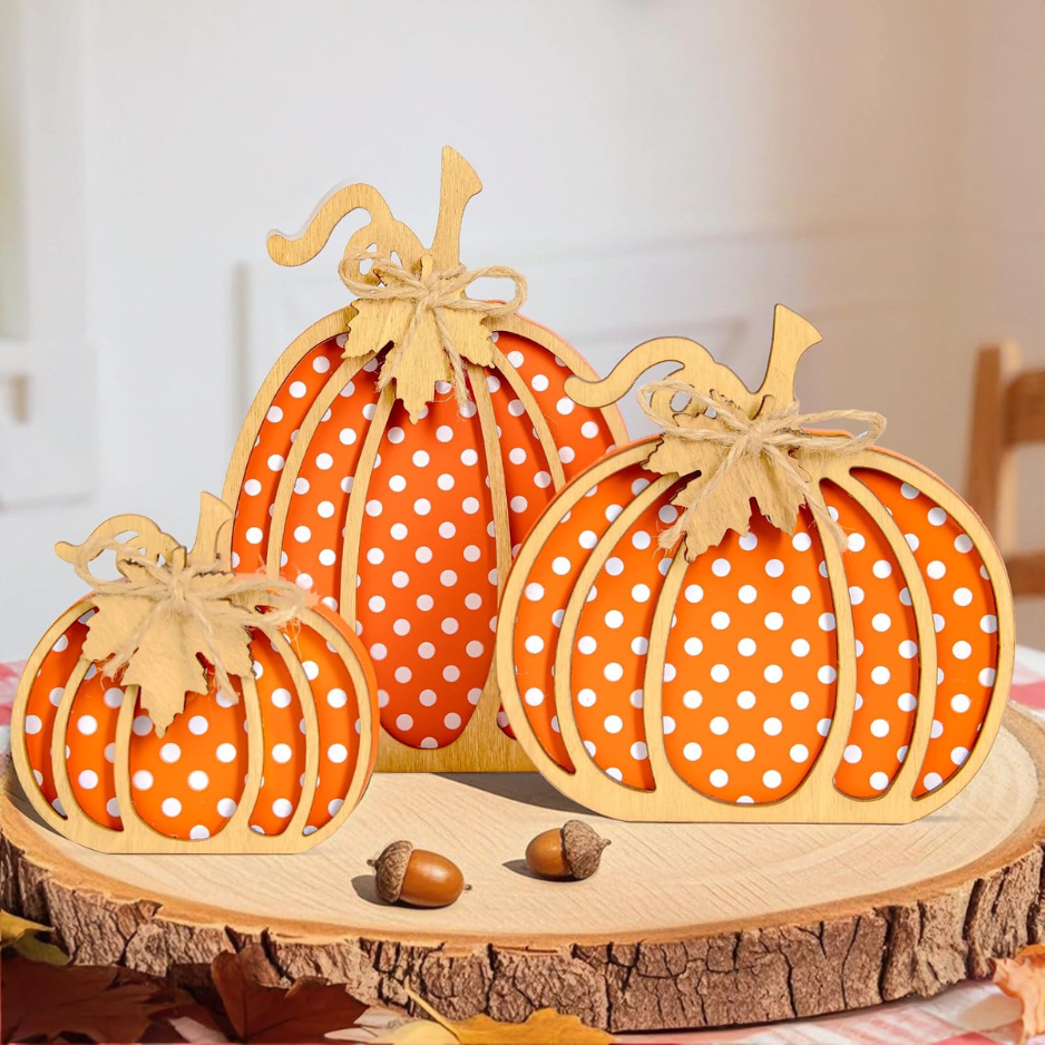 Pumpkin Decor, Thanksgiving Fall Decorations For Home